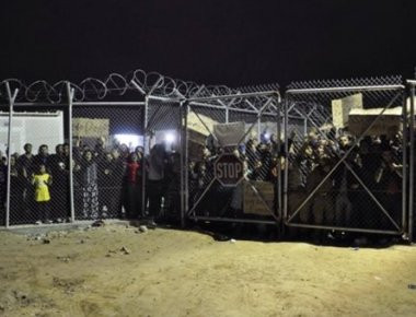 Χίος: Άγρια επεισόδια προσφύγων- 12 προσαγωγές ατόμων (βίντεο)